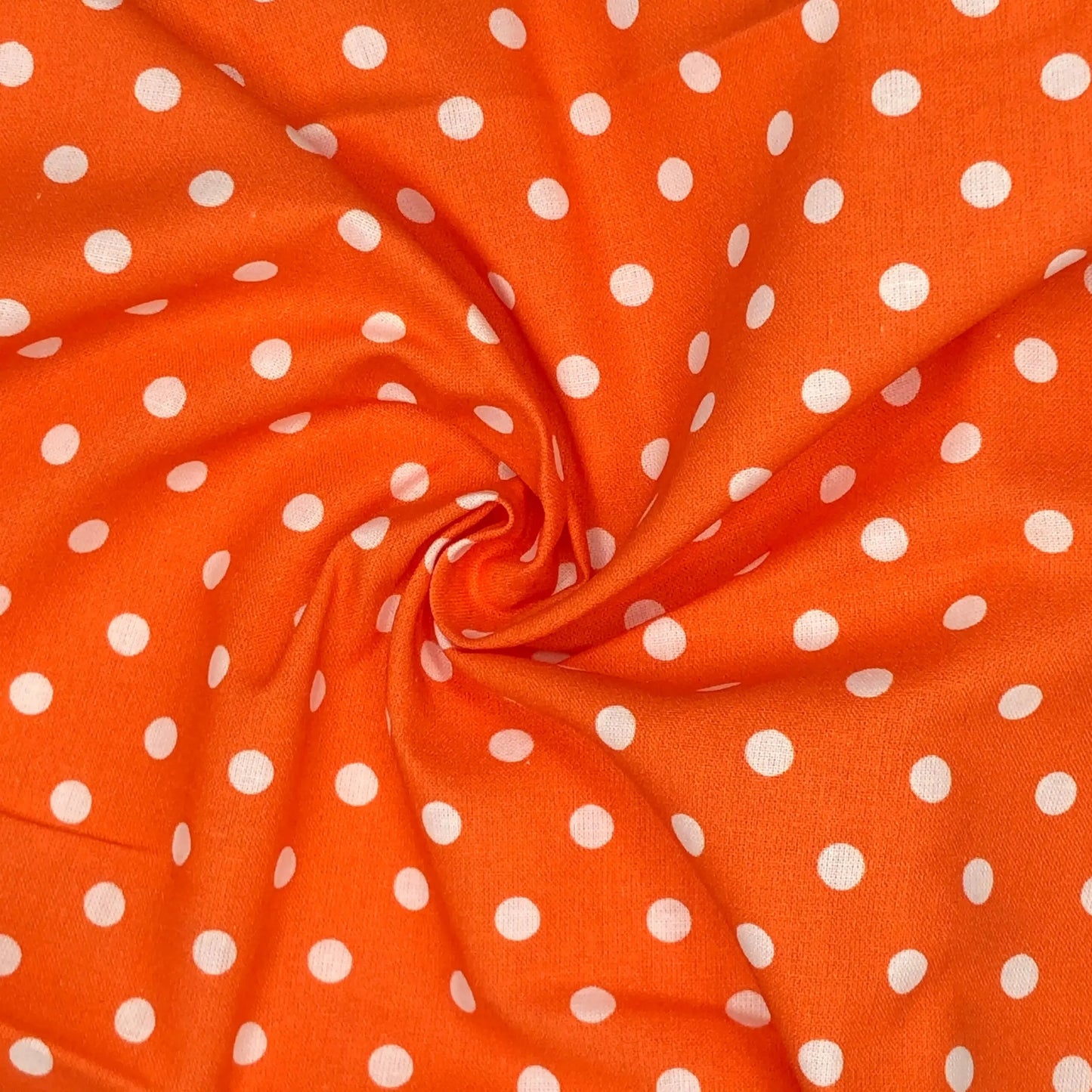 Polka Dot & Sweet Pea Dot Digital Printed 100% Cotton Fabric on Coloured Bases | 150gsm 55" (140cm) Wide | OEKO-TEX® Standard 100 Certified – Sold by the Metre