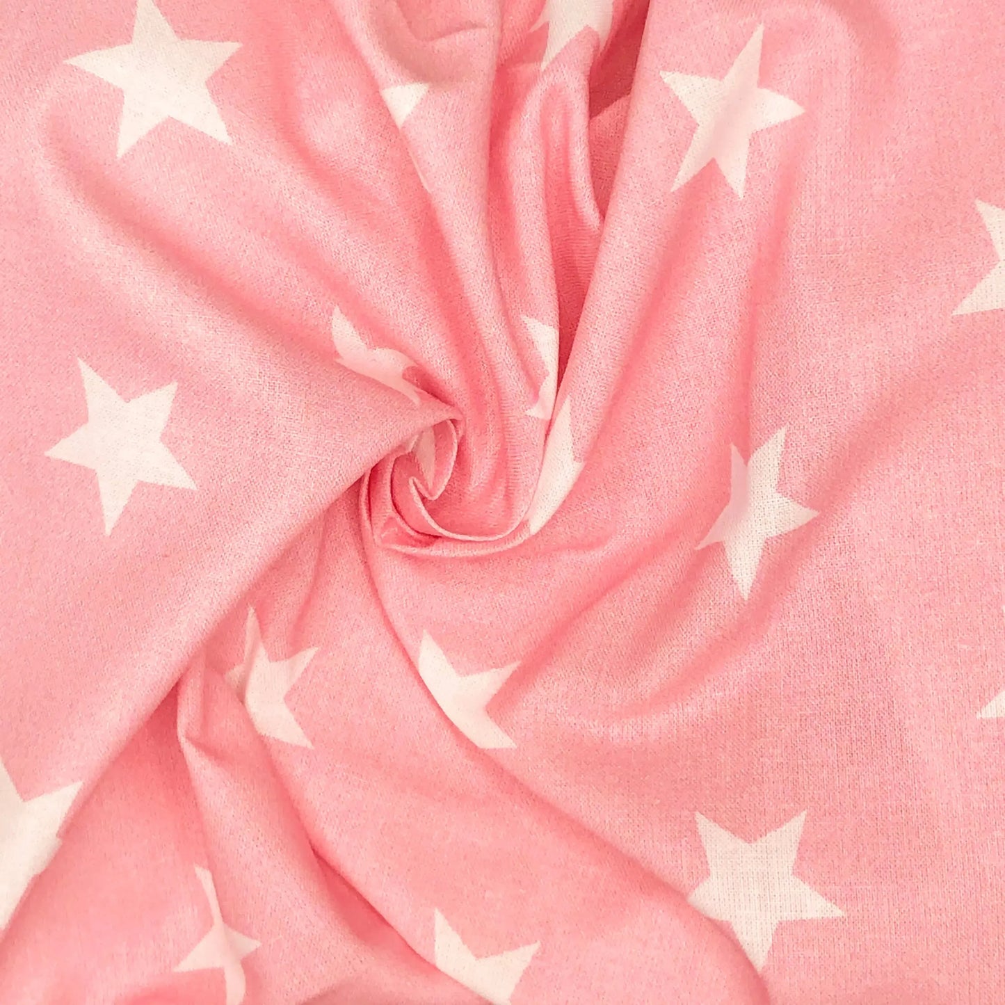 Star Digital Printed 100% Cotton Fabric | Large, Mini & Small Star Designs on White & Colour Bases | 150gsm 55" (140cm) Wide | OEKO-TEX® Standard 100 Certified – Sold by the Metre