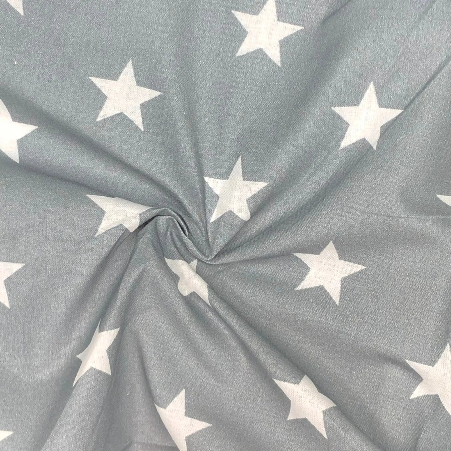 Star Digital Printed 100% Cotton Fabric | Large, Mini & Small Star Designs on White & Colour Bases | 150gsm 55" (140cm) Wide | OEKO-TEX® Standard 100 Certified – Sold by the Metre