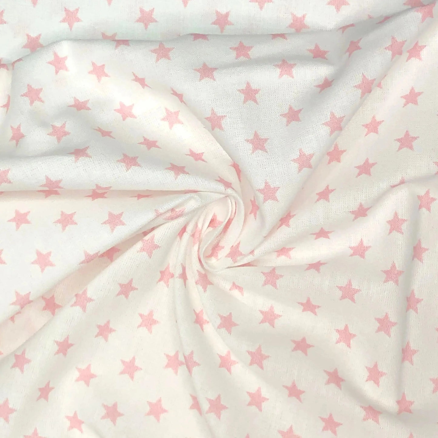 Star Digital Printed 100% Cotton Fabric | Large, Mini & Small Star Designs on White & Colour Bases | 150gsm 55" (140cm) Wide | OEKO-TEX® Standard 100 Certified – Sold by the Metre