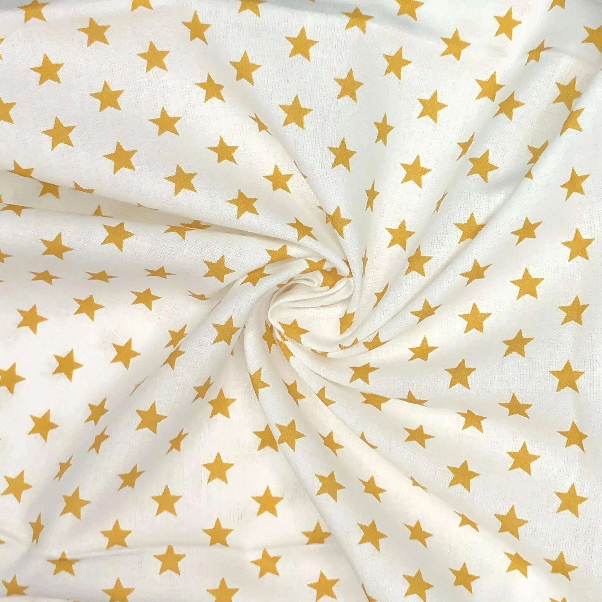 Star Digital Printed 100% Cotton Fabric | Large, Mini & Small Star Designs on White & Colour Bases | 150gsm 55" (140cm) Wide | OEKO-TEX® Standard 100 Certified – Sold by the Metre