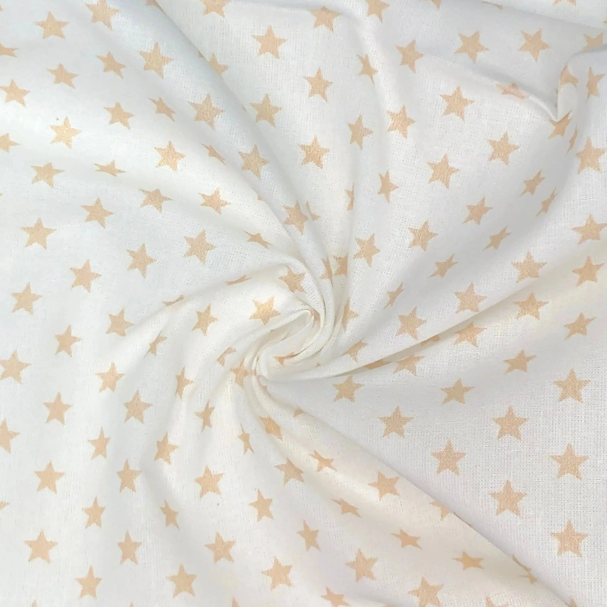 Star Digital Printed 100% Cotton Fabric | Large, Mini & Small Star Designs on White & Colour Bases | 150gsm 55" (140cm) Wide | OEKO-TEX® Standard 100 Certified – Sold by the Metre