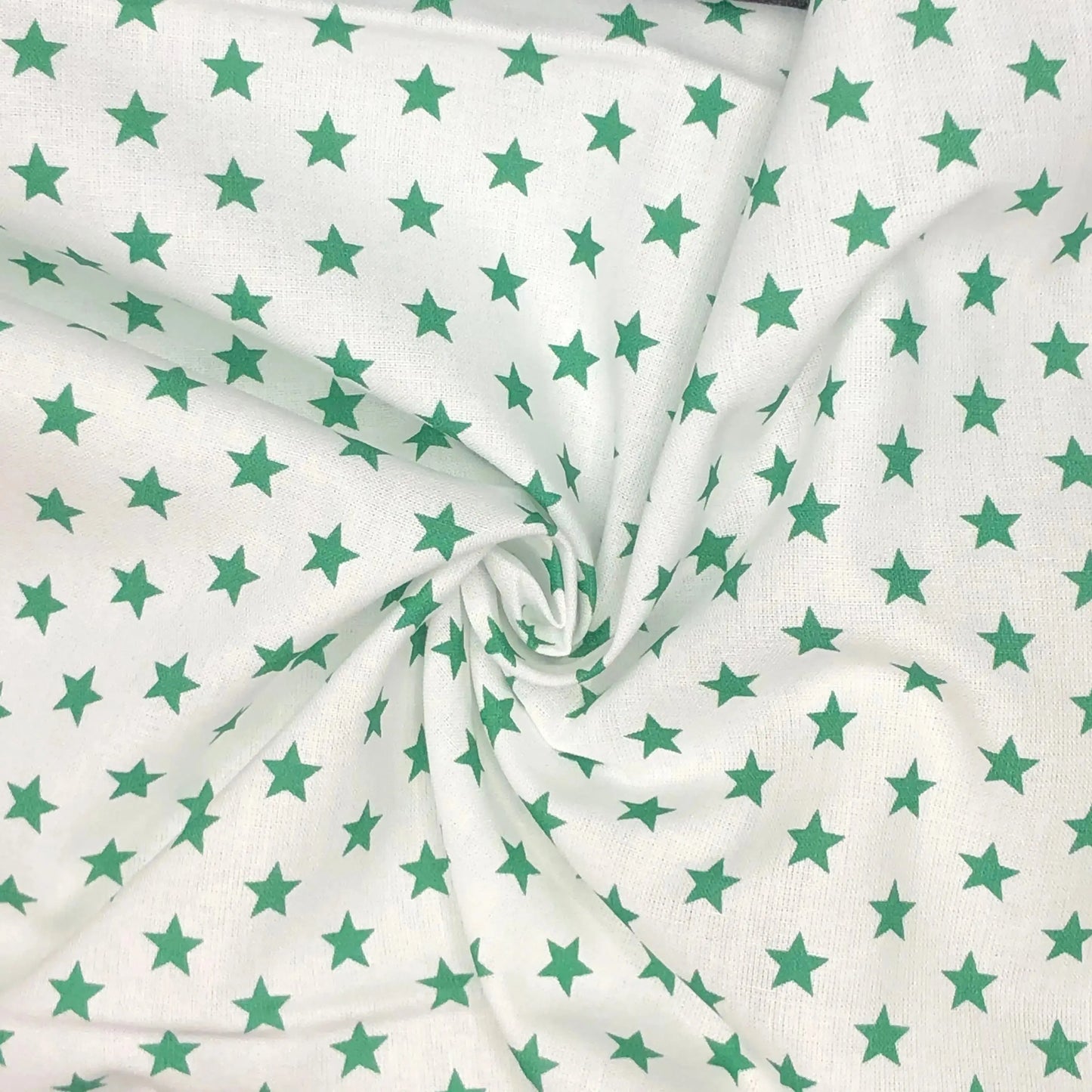 Star Digital Printed 100% Cotton Fabric | Large, Mini & Small Star Designs on White & Colour Bases | 150gsm 55" (140cm) Wide | OEKO-TEX® Standard 100 Certified – Sold by the Metre