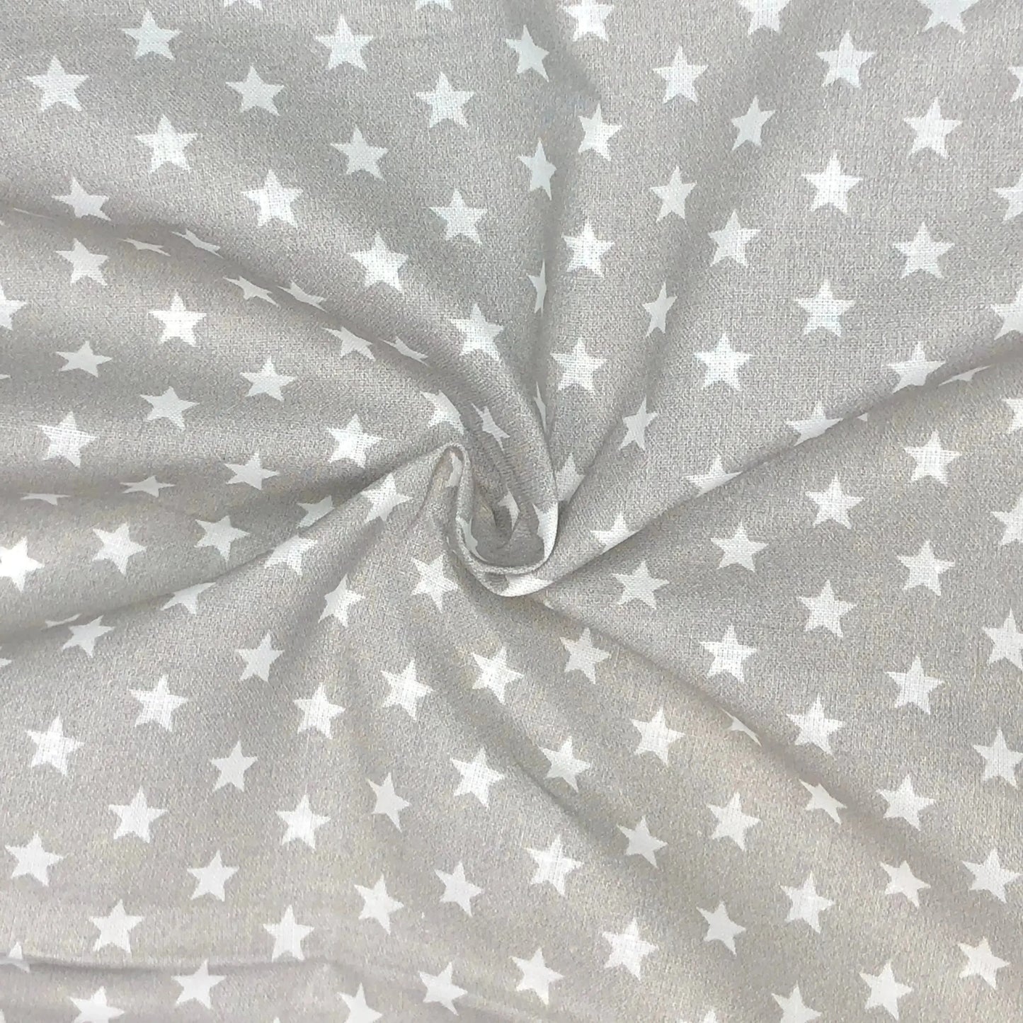 Star Digital Printed 100% Cotton Fabric | Large, Mini & Small Star Designs on White & Colour Bases | 150gsm 55" (140cm) Wide | OEKO-TEX® Standard 100 Certified – Sold by the Metre