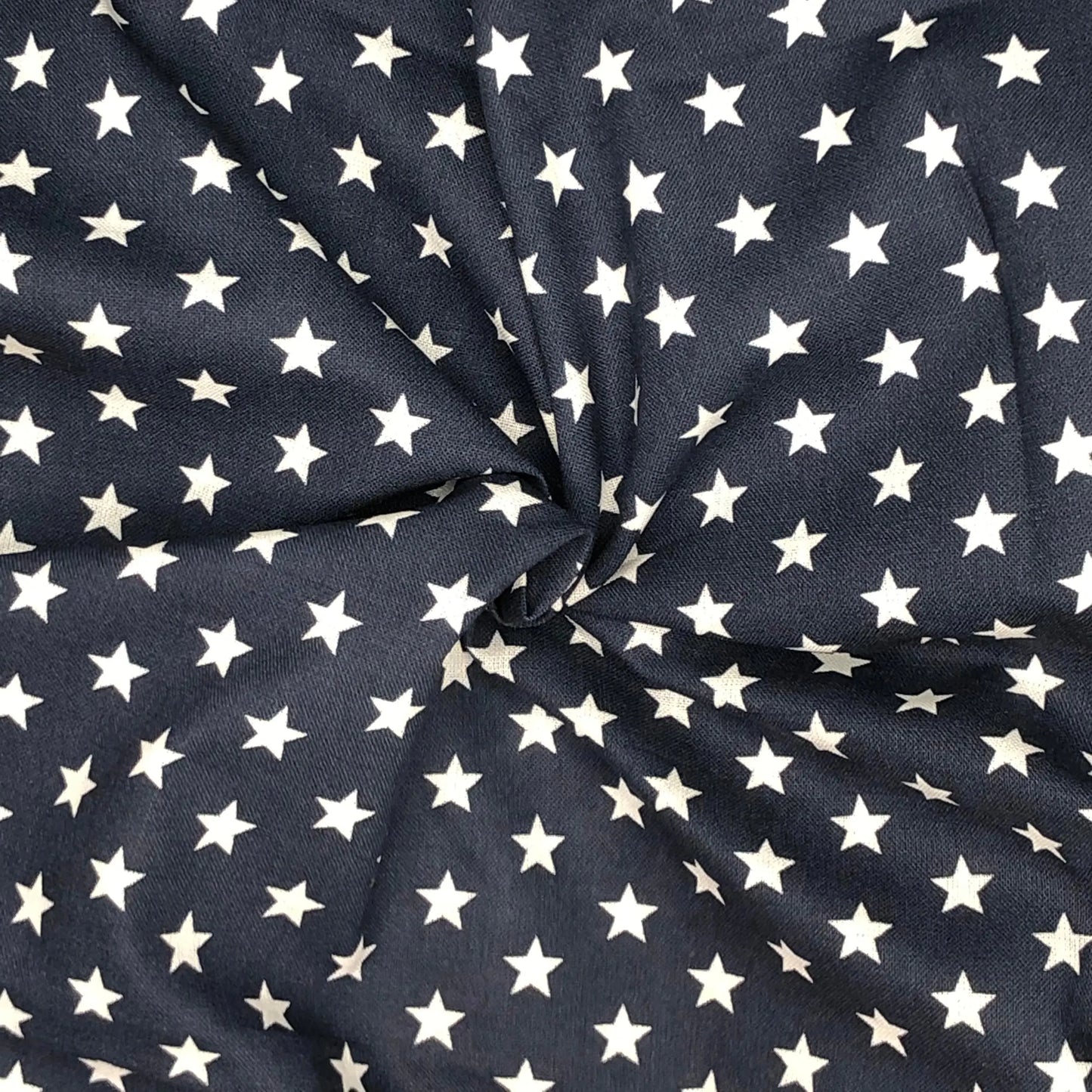 Star Digital Printed 100% Cotton Fabric | Large, Mini & Small Star Designs on White & Colour Bases | 150gsm 55" (140cm) Wide | OEKO-TEX® Standard 100 Certified – Sold by the Metre