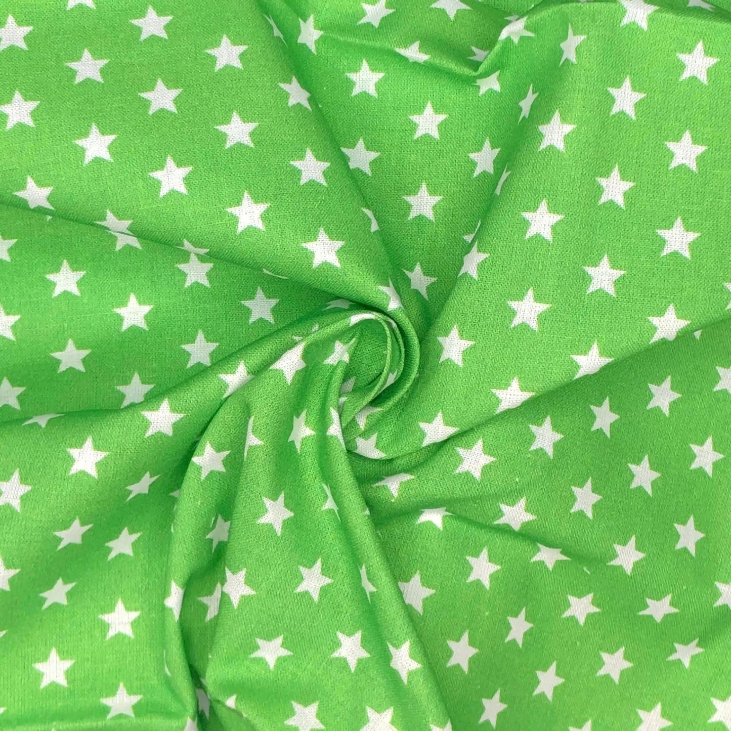 Star Digital Printed 100% Cotton Fabric | Large, Mini & Small Star Designs on White & Colour Bases | 150gsm 55" (140cm) Wide | OEKO-TEX® Standard 100 Certified – Sold by the Metre