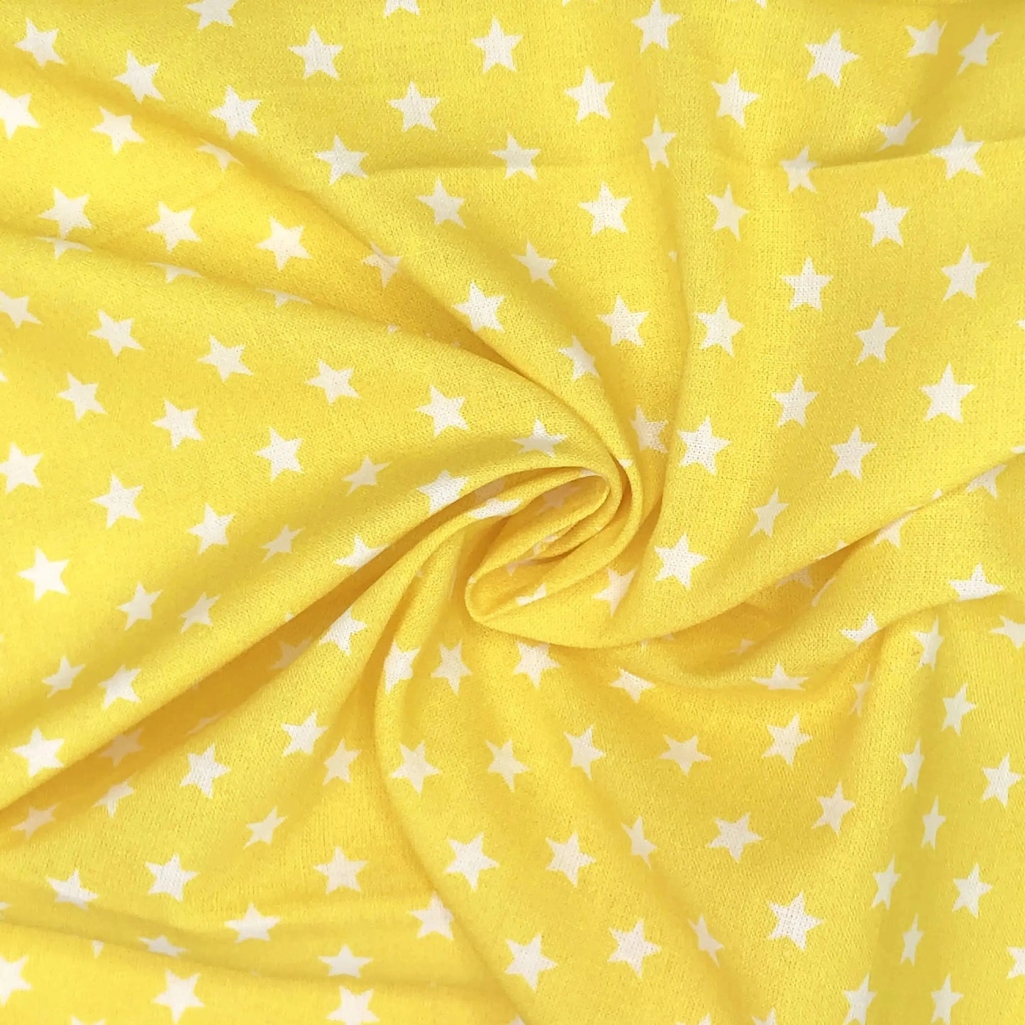 Star Digital Printed 100% Cotton Fabric | Large, Mini & Small Star Designs on White & Colour Bases | 150gsm 55" (140cm) Wide | OEKO-TEX® Standard 100 Certified – Sold by the Metre
