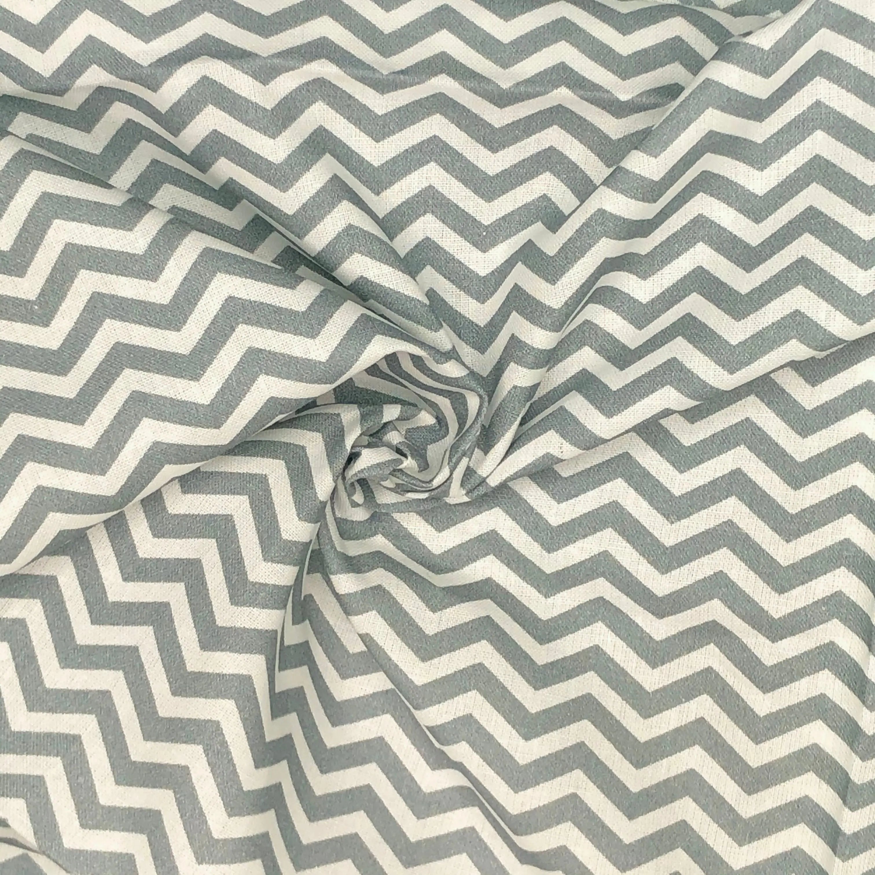 Chevron Digital Printed 100% Cotton Fabric | 150gsm 55