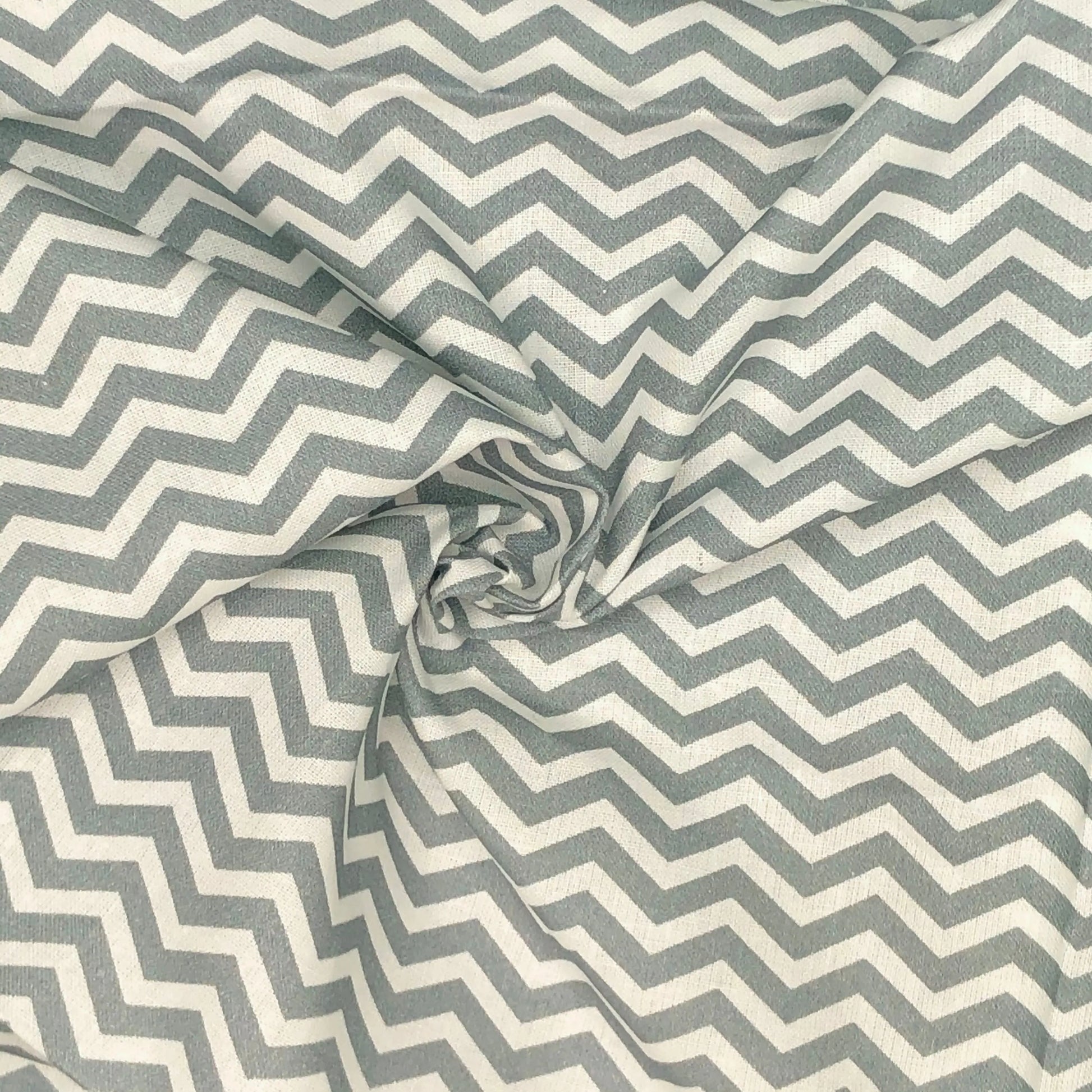 Chevron Digital Printed 100% Cotton Fabric | 150gsm 55" (140cm) Wide | OEKO-TEX® Standard 100 Certified – Sold by the Metre