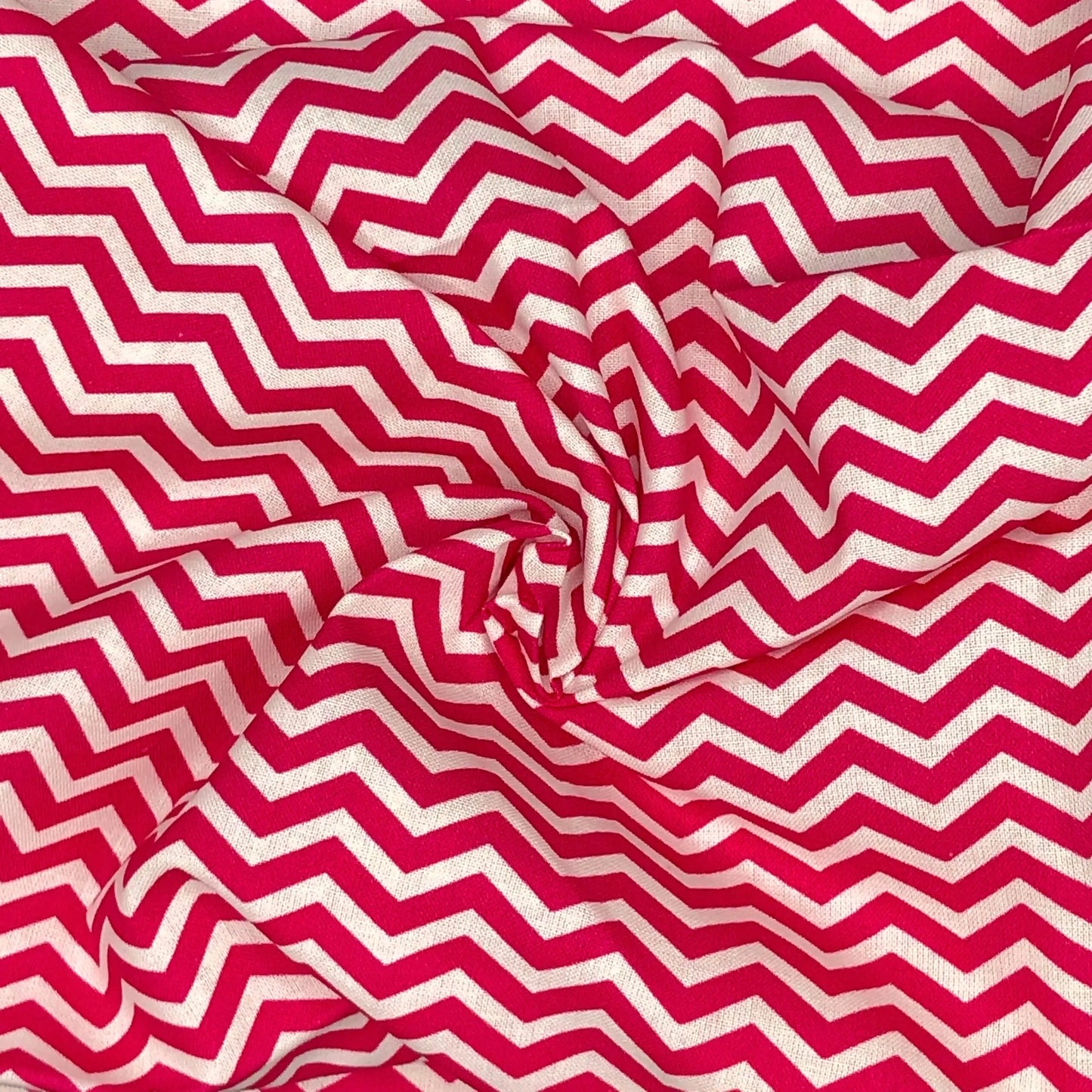 Chevron Digital Printed 100% Cotton Fabric | 150gsm 55" (140cm) Wide | OEKO-TEX® Standard 100 Certified – Sold by the Metre