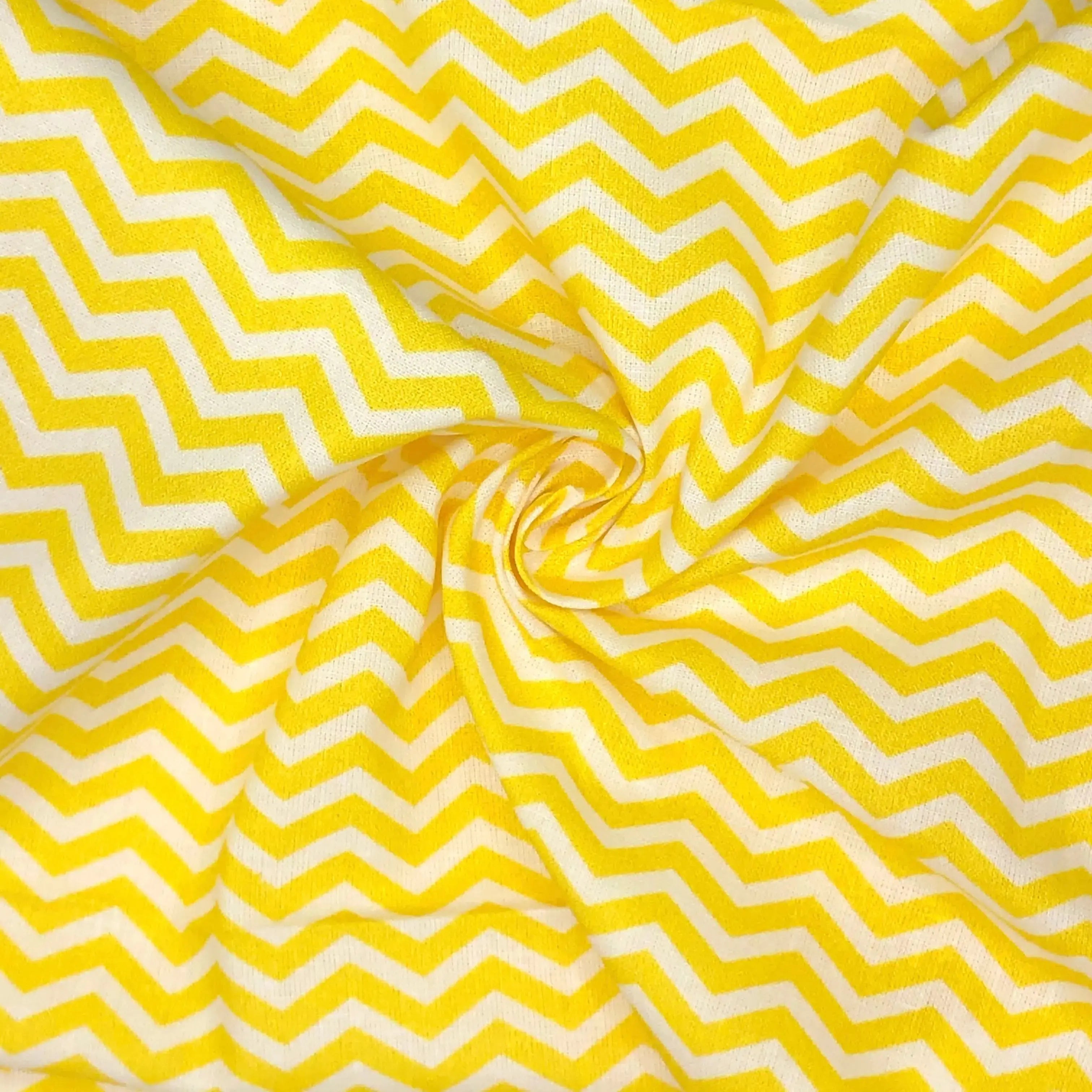 Chevron Digital Printed 100% Cotton Fabric | 150gsm 55
