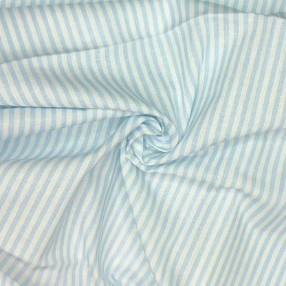 Candy Stripe Digital Printed 100% Cotton Fabric | 150gsm 55" (140cm) Wide | OEKO-TEX® Standard 100 Certified – Sold by the Metre