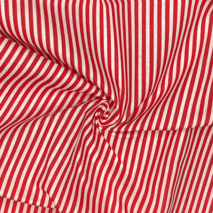 Candy Stripe Digital Printed 100% Cotton Fabric | 150gsm 55" (140cm) Wide | OEKO-TEX® Standard 100 Certified – Sold by the Metre