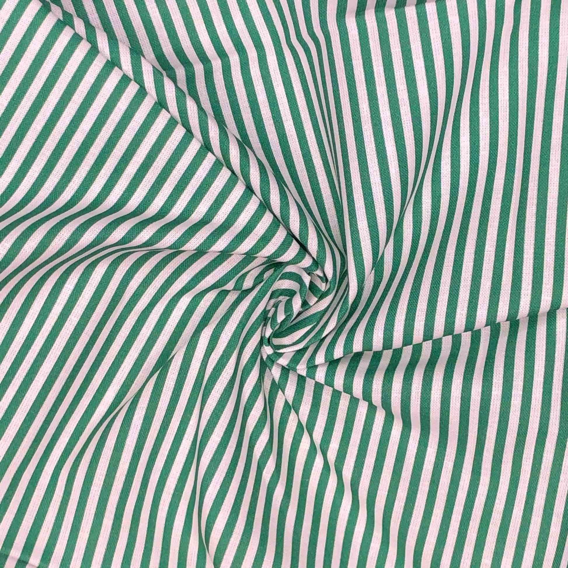 Candy Stripe Digital Printed 100% Cotton Fabric | 150gsm 55" (140cm) Wide | OEKO-TEX® Standard 100 Certified – Sold by the Metre