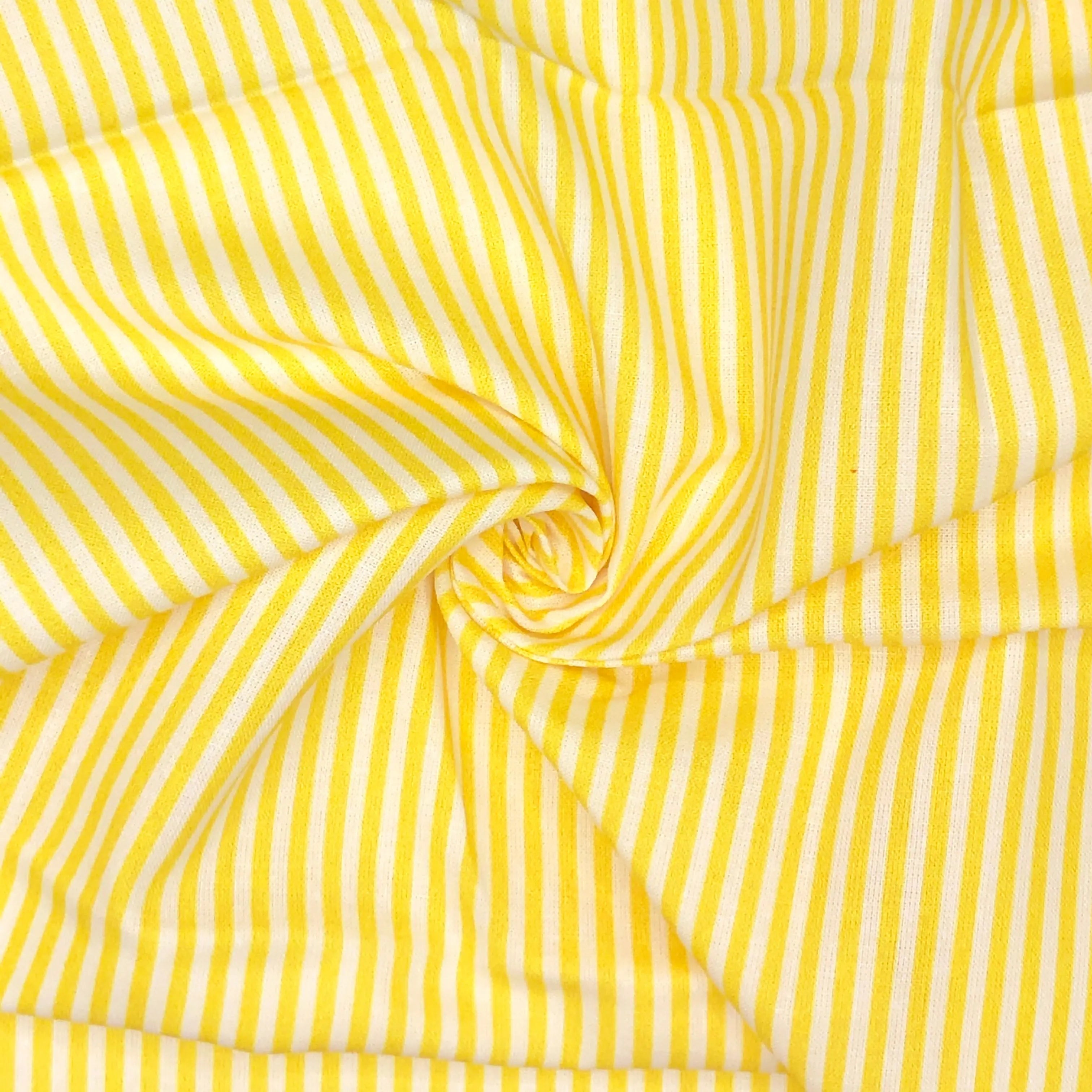 Candy Stripe Digital Printed 100% Cotton Fabric | 150gsm 55