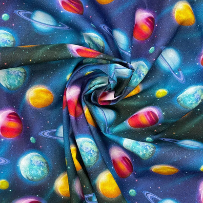 Digital Printed 100% Cotton Fabric | 150gsm 55" (140cm) Wide OEKO-TEX® Standard 100 Certified – Sold by the Meter