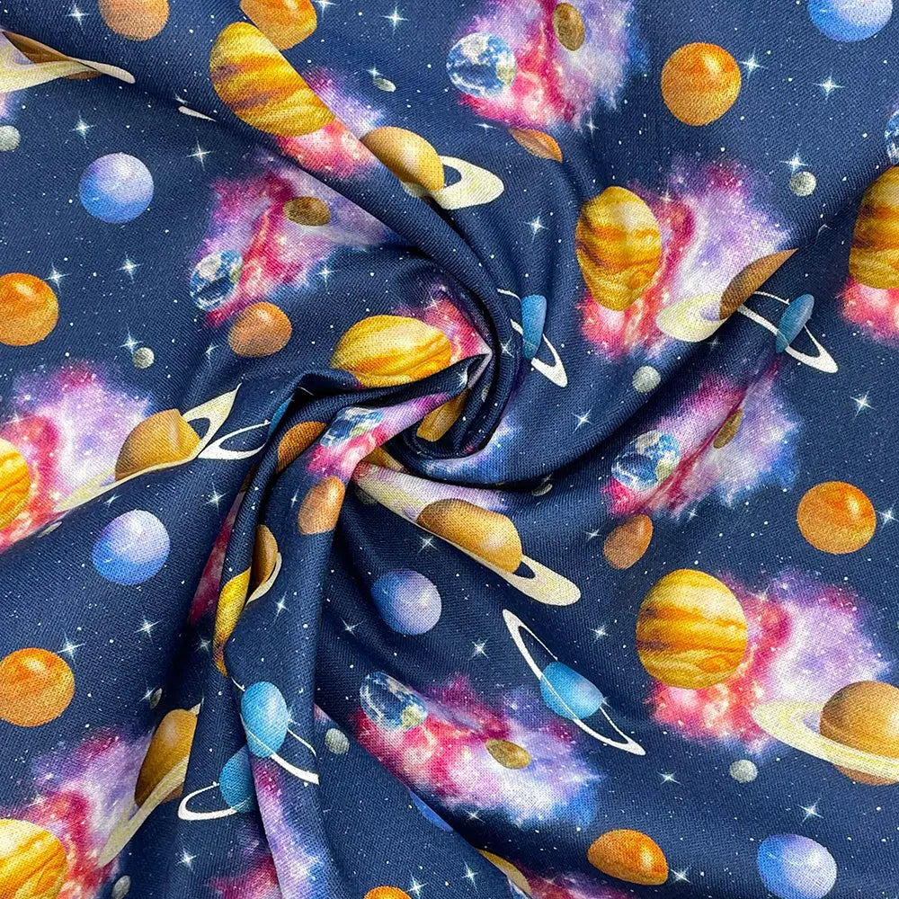 Digital Printed 100% Cotton Fabric | 150gsm 55" (140cm) Wide OEKO-TEX® Standard 100 Certified – Sold by the Meter