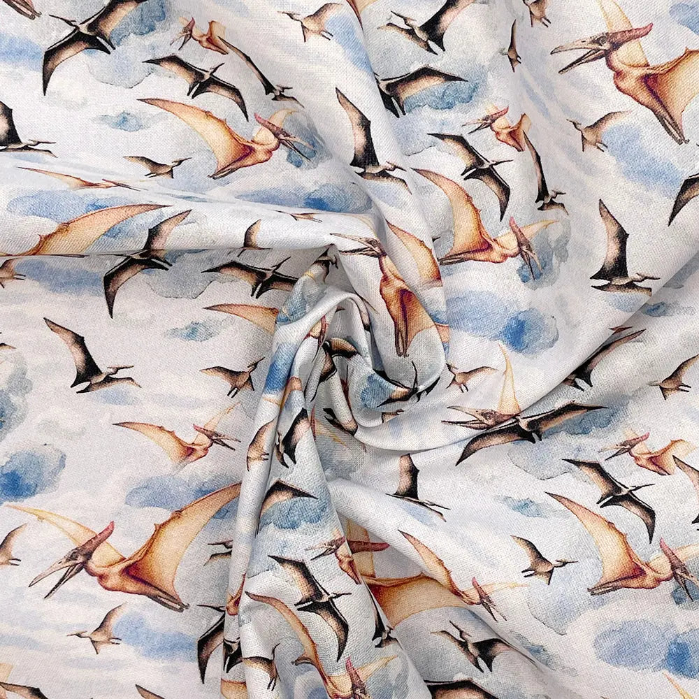 Digital Printed 100% Cotton Fabric | 150gsm 55" (140cm) Wide OEKO-TEX® Standard 100 Certified – Sold by the Meter