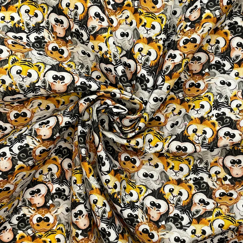 Digital Printed 100% Cotton Fabric | 150gsm 55" (140cm) Wide OEKO-TEX® Standard 100 Certified – Sold by the Meter