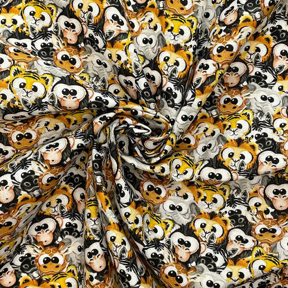 Digital Printed 100% Cotton Fabric | 150gsm 55" (140cm) Wide OEKO-TEX® Standard 100 Certified – Sold by the Meter