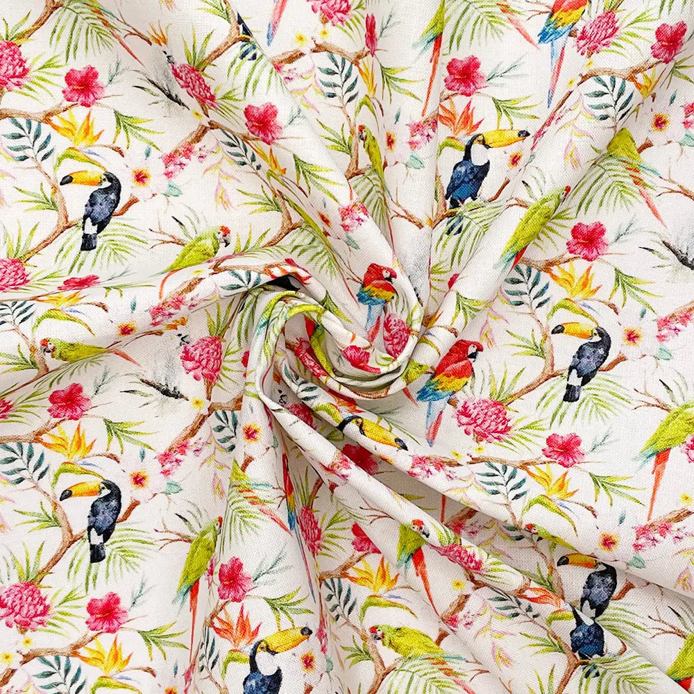 Digital Printed 100% Cotton Fabric | 150gsm 55" (140cm) Wide OEKO-TEX® Standard 100 Certified – Sold by the Meter