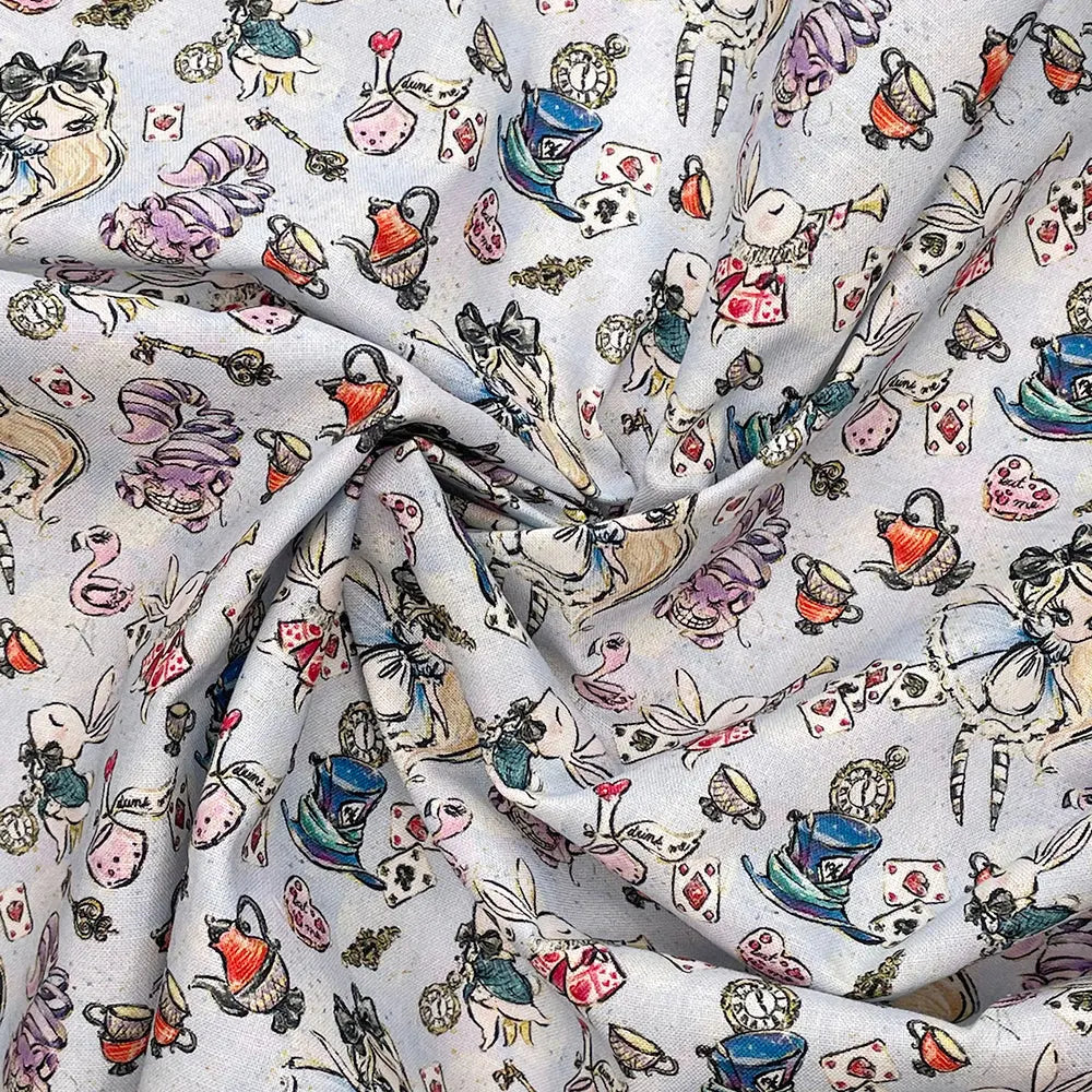Digital Printed 100% Cotton Fabric | 150gsm 55" (140cm) Wide OEKO-TEX® Standard 100 Certified – Sold by the Meter