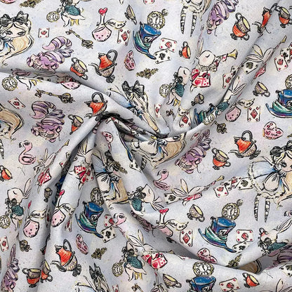 Digital Printed 100% Cotton Fabric | 150gsm 55" (140cm) Wide OEKO-TEX® Standard 100 Certified – Sold by the Meter