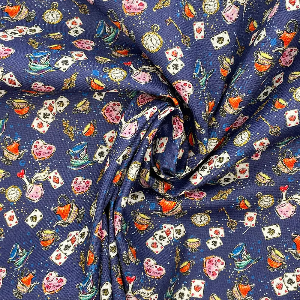 Digital Printed 100% Cotton Fabric | 150gsm 55" (140cm) Wide OEKO-TEX® Standard 100 Certified – Sold by the Meter