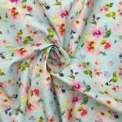 Digital Printed 100% Cotton Fabric | 150gsm 55" (140cm) Wide OEKO-TEX® Standard 100 Certified – Sold by the Meter