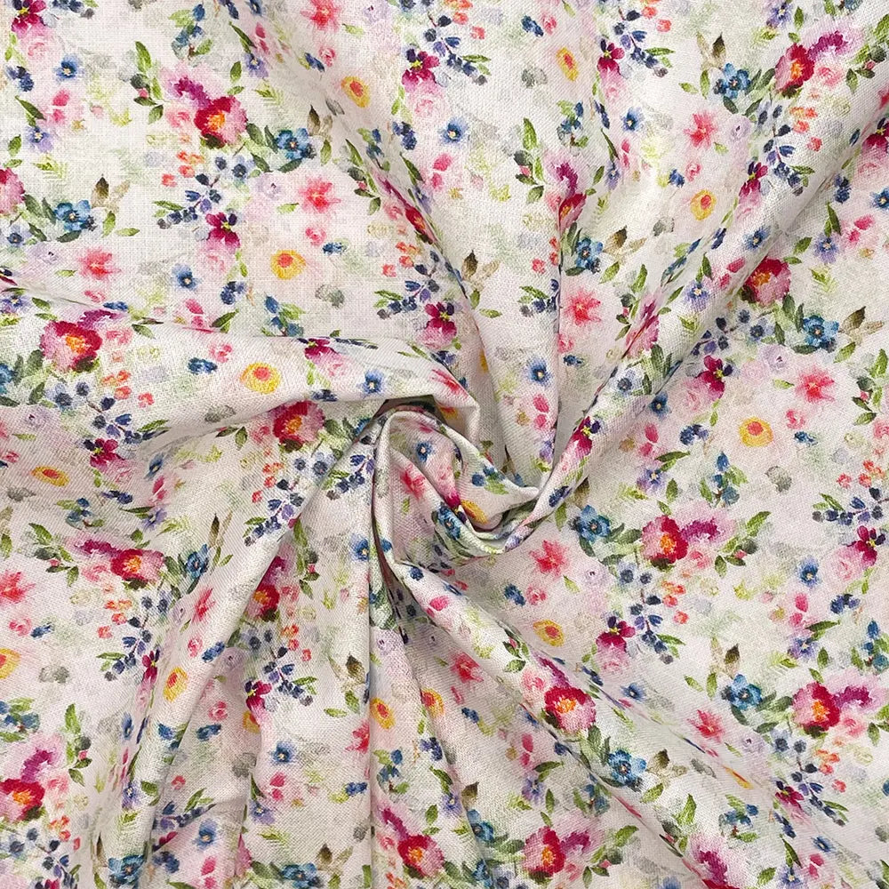 Digital Printed 100% Cotton Fabric | 150gsm 55" (140cm) Wide OEKO-TEX® Standard 100 Certified – Sold by the Meter