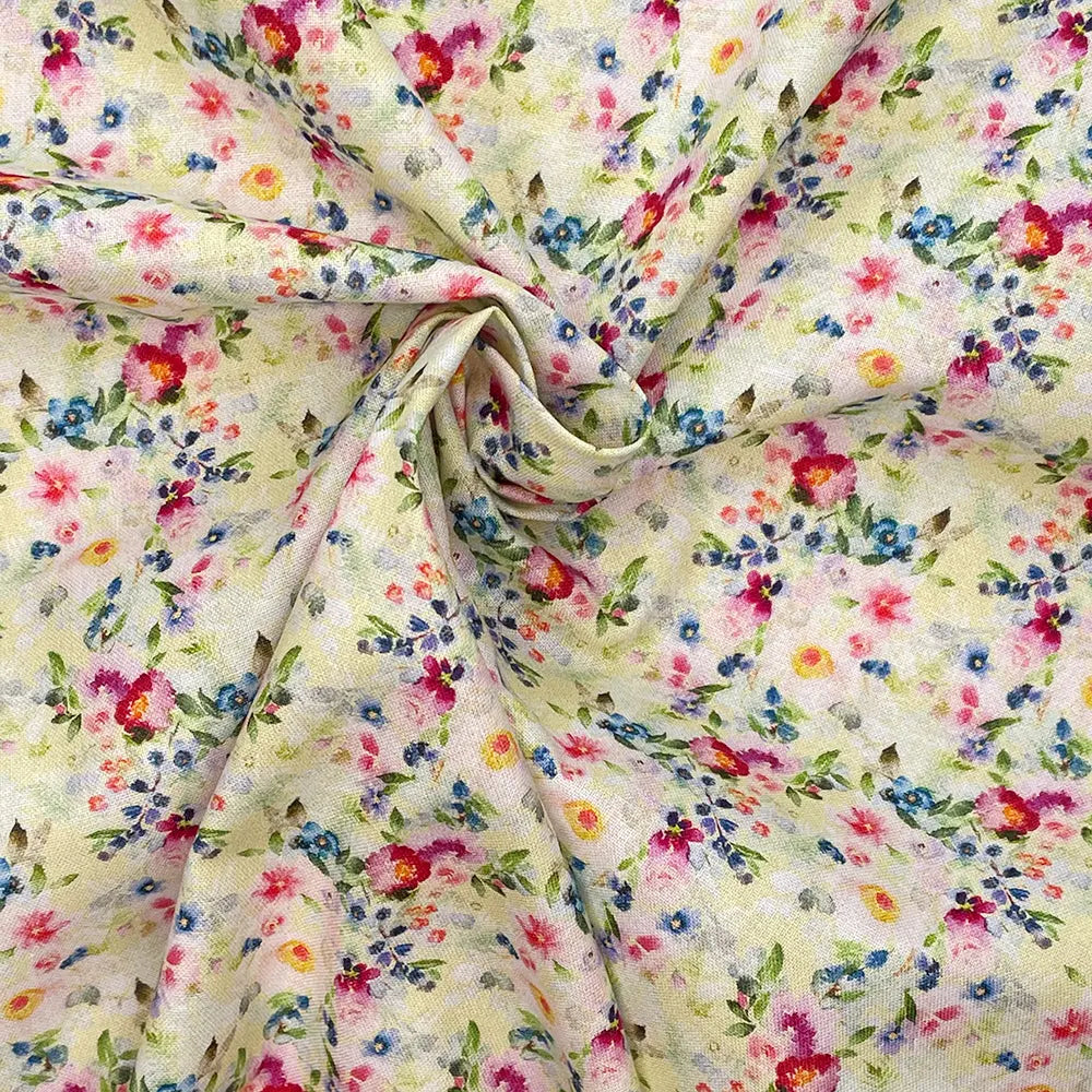 Digital Printed 100% Cotton Fabric | 150gsm 55" (140cm) Wide OEKO-TEX® Standard 100 Certified – Sold by the Meter