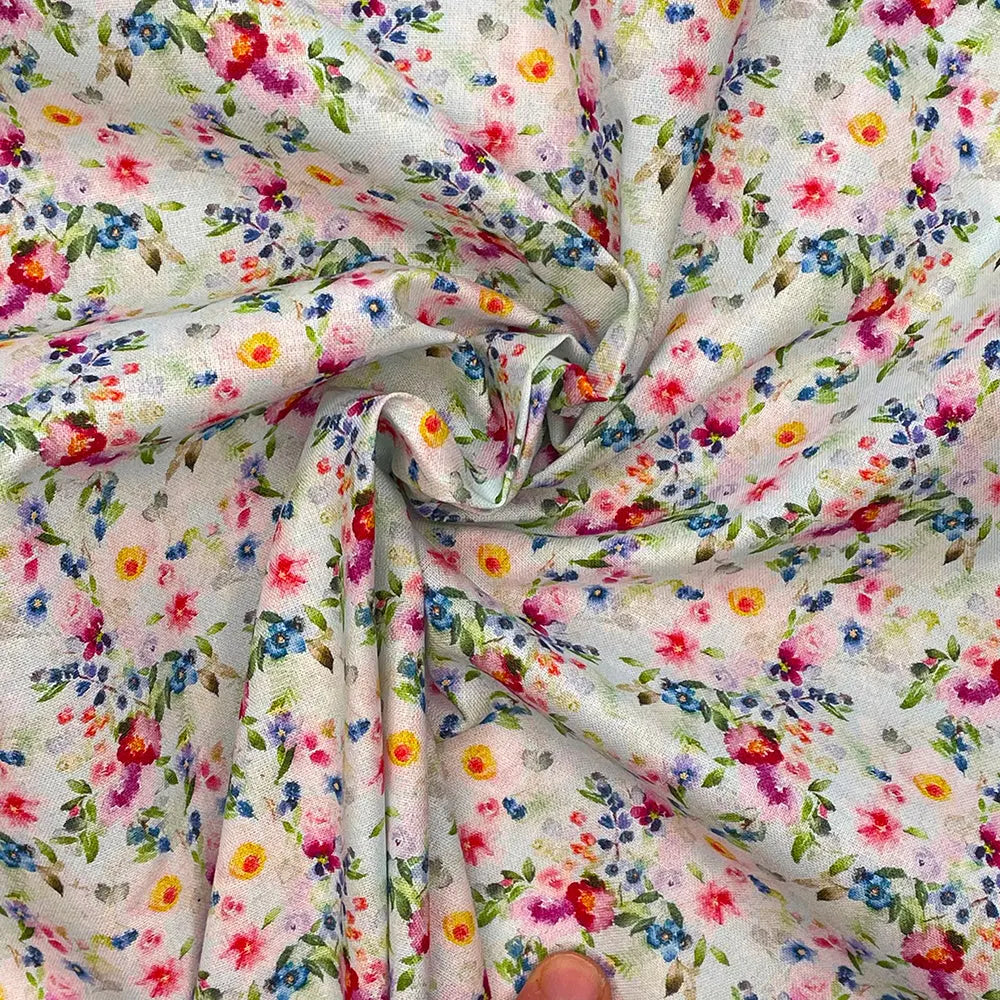 Digital Printed 100% Cotton Fabric | 150gsm 55" (140cm) Wide OEKO-TEX® Standard 100 Certified – Sold by the Meter