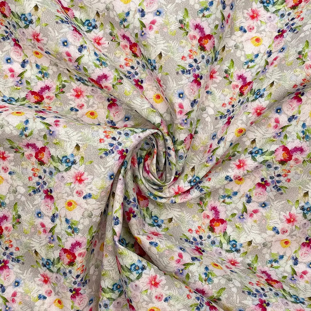 Digital Printed 100% Cotton Fabric | 150gsm 55" (140cm) Wide OEKO-TEX® Standard 100 Certified – Sold by the Meter