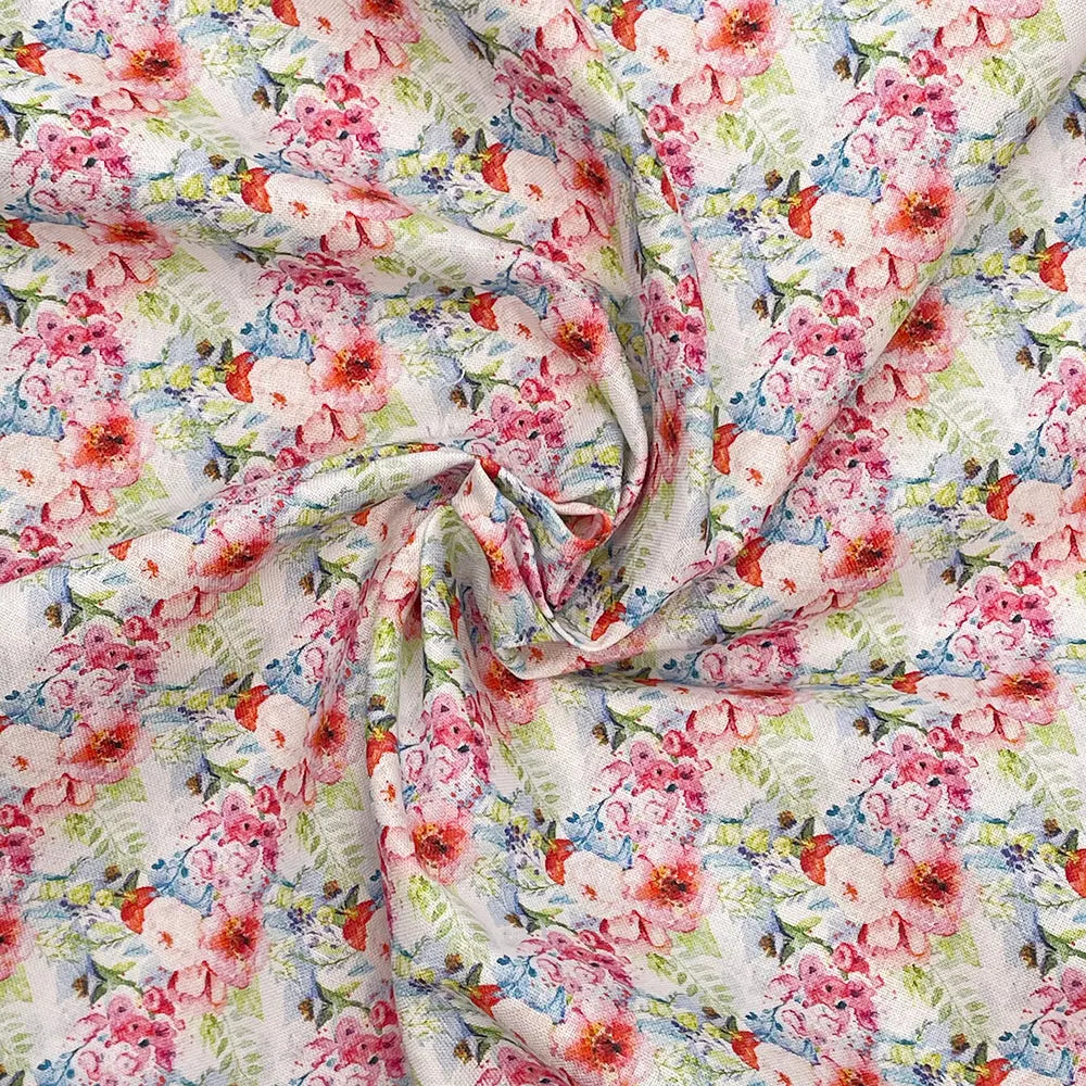 Digital Printed 100% Cotton Fabric | 150gsm 55" (140cm) Wide OEKO-TEX® Standard 100 Certified – Sold by the Meter