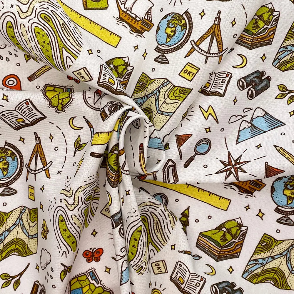 Digital Printed 100% Cotton Fabric | 150gsm 55