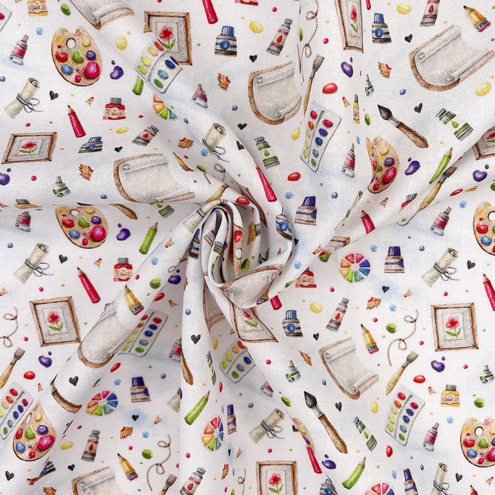 Digital Printed 100% Cotton Fabric | 150gsm 55