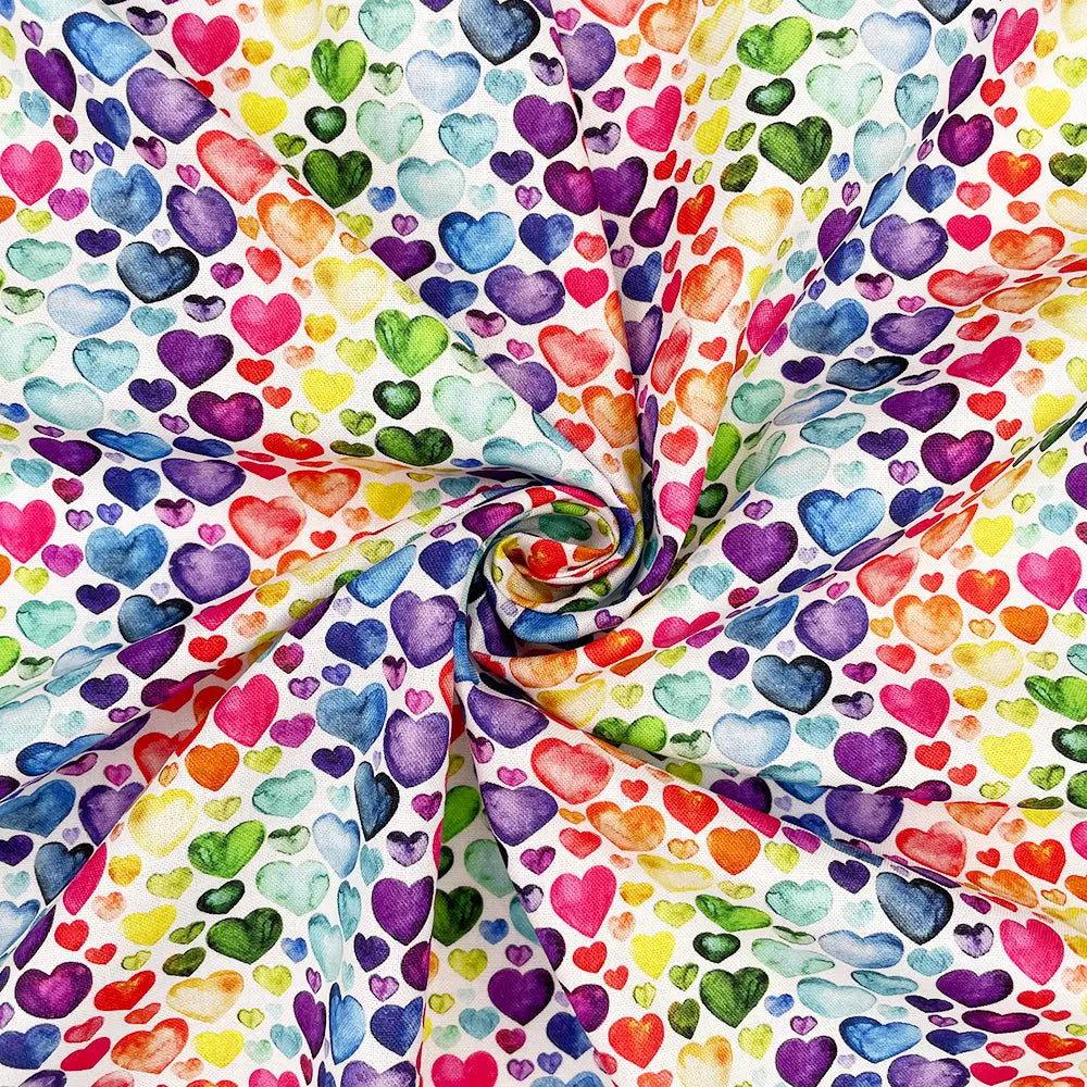 Digital Printed 100% Cotton Fabric | 150gsm 55" (140cm) Wide OEKO-TEX® Standard 100 Certified – Sold by the Meter