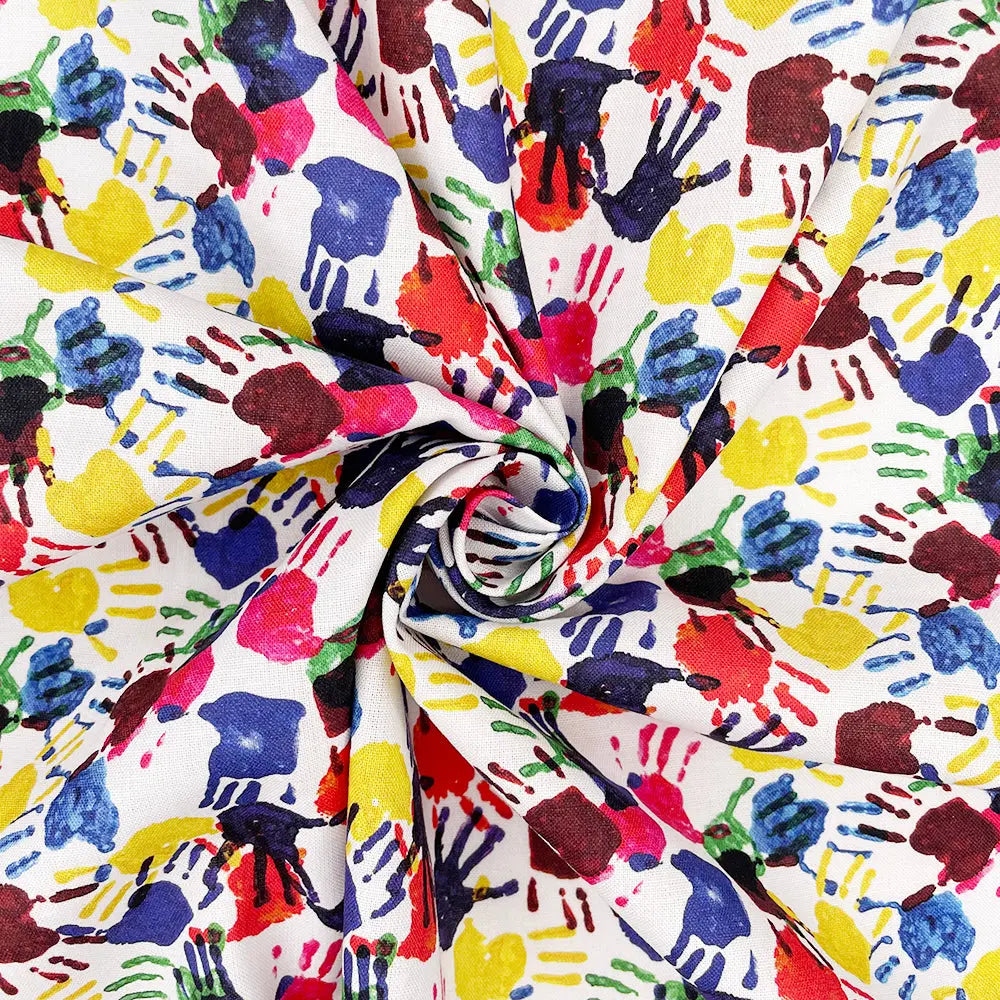 Digital Printed 100% Cotton Fabric | 150gsm 55" (140cm) Wide OEKO-TEX® Standard 100 Certified – Sold by the Meter