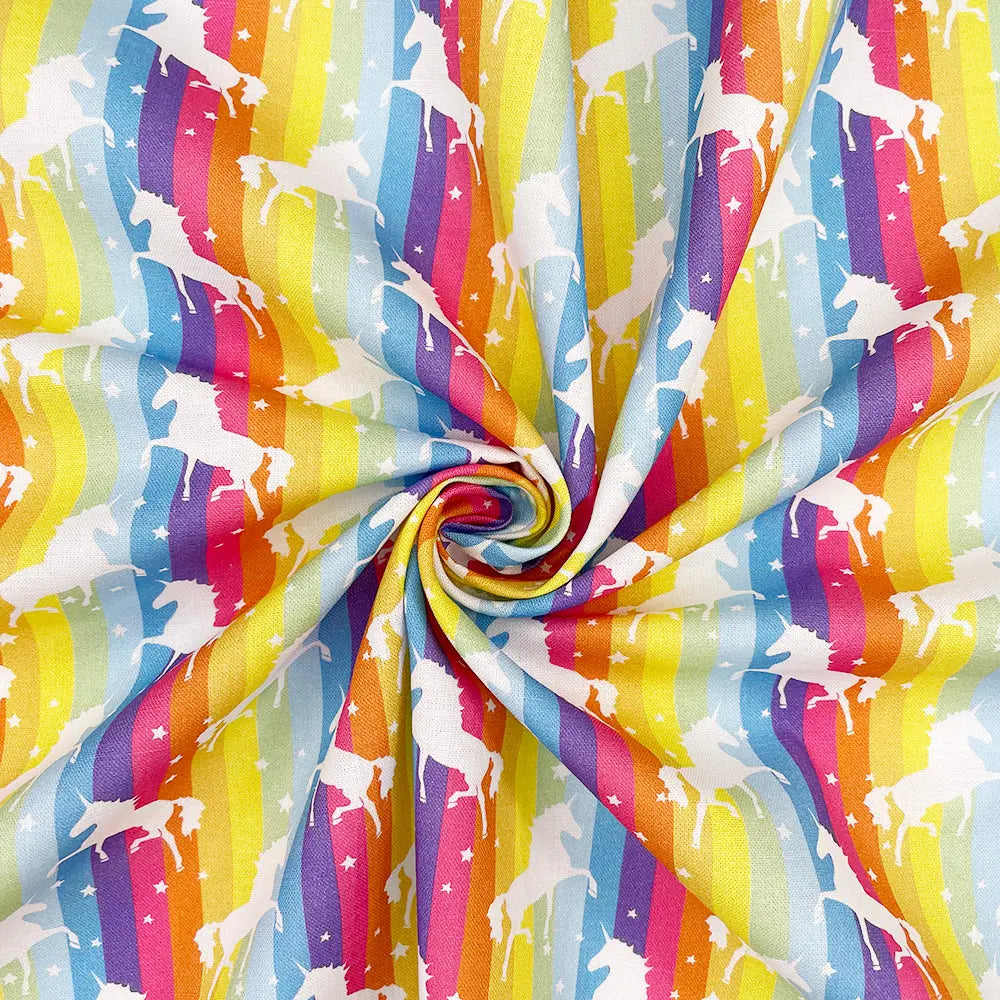 Digital Printed 100% Cotton Fabric | 150gsm 55" (140cm) Wide OEKO-TEX® Standard 100 Certified – Sold by the Meter