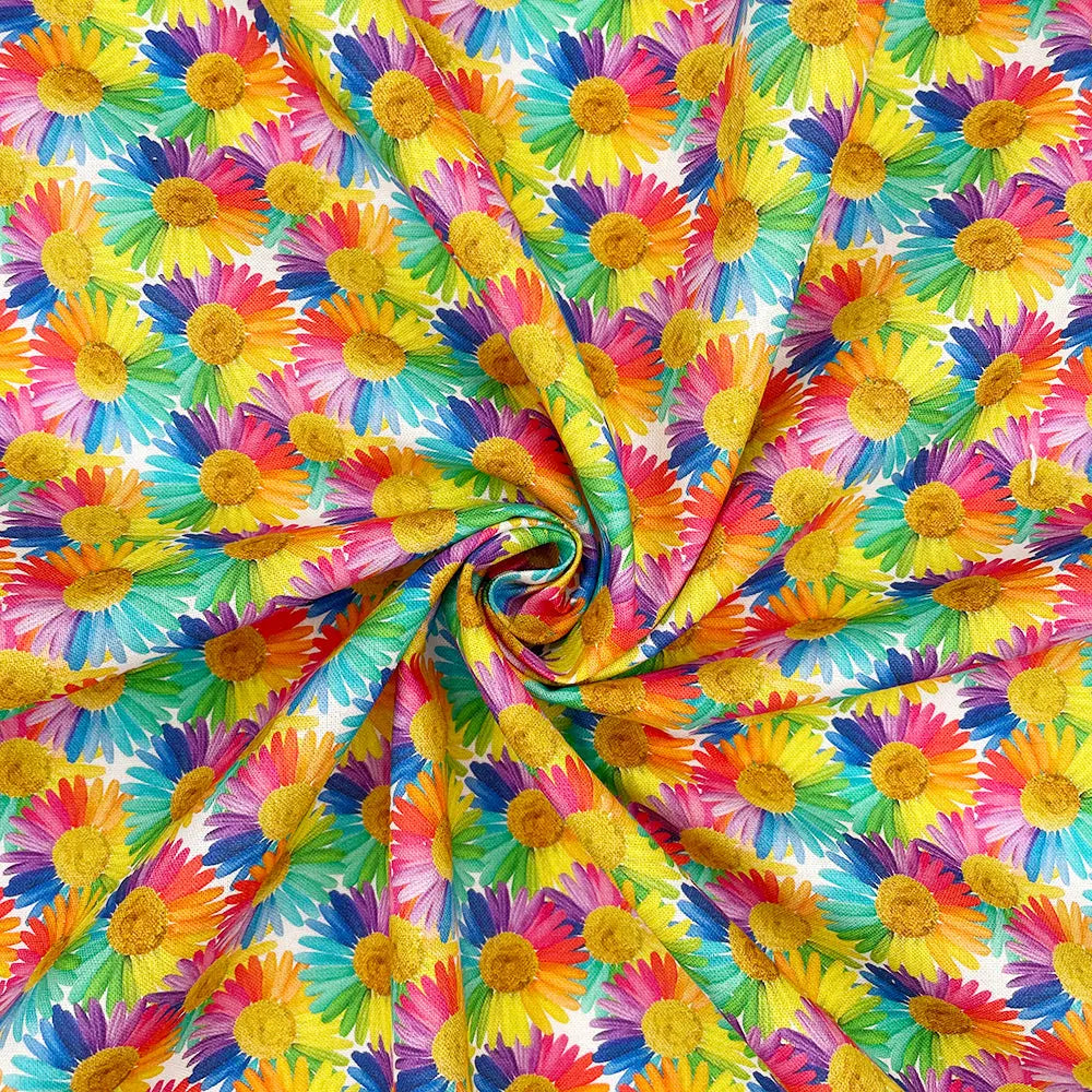 Digital Printed 100% Cotton Fabric | 150gsm 55" (140cm) Wide OEKO-TEX® Standard 100 Certified – Sold by the Meter