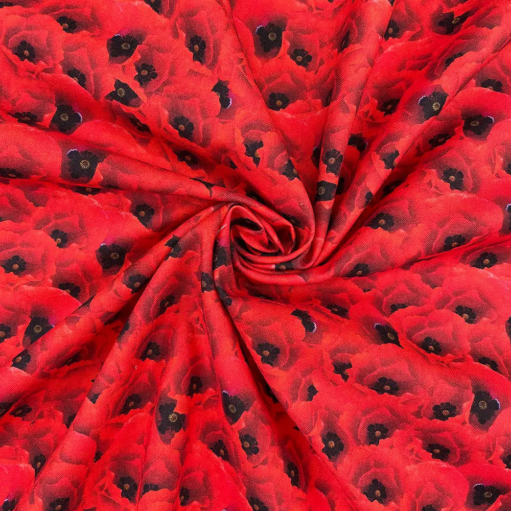 Digital Printed 100% Cotton Fabric | 150gsm 55" (140cm) Wide OEKO-TEX® Standard 100 Certified – Sold by the Meter