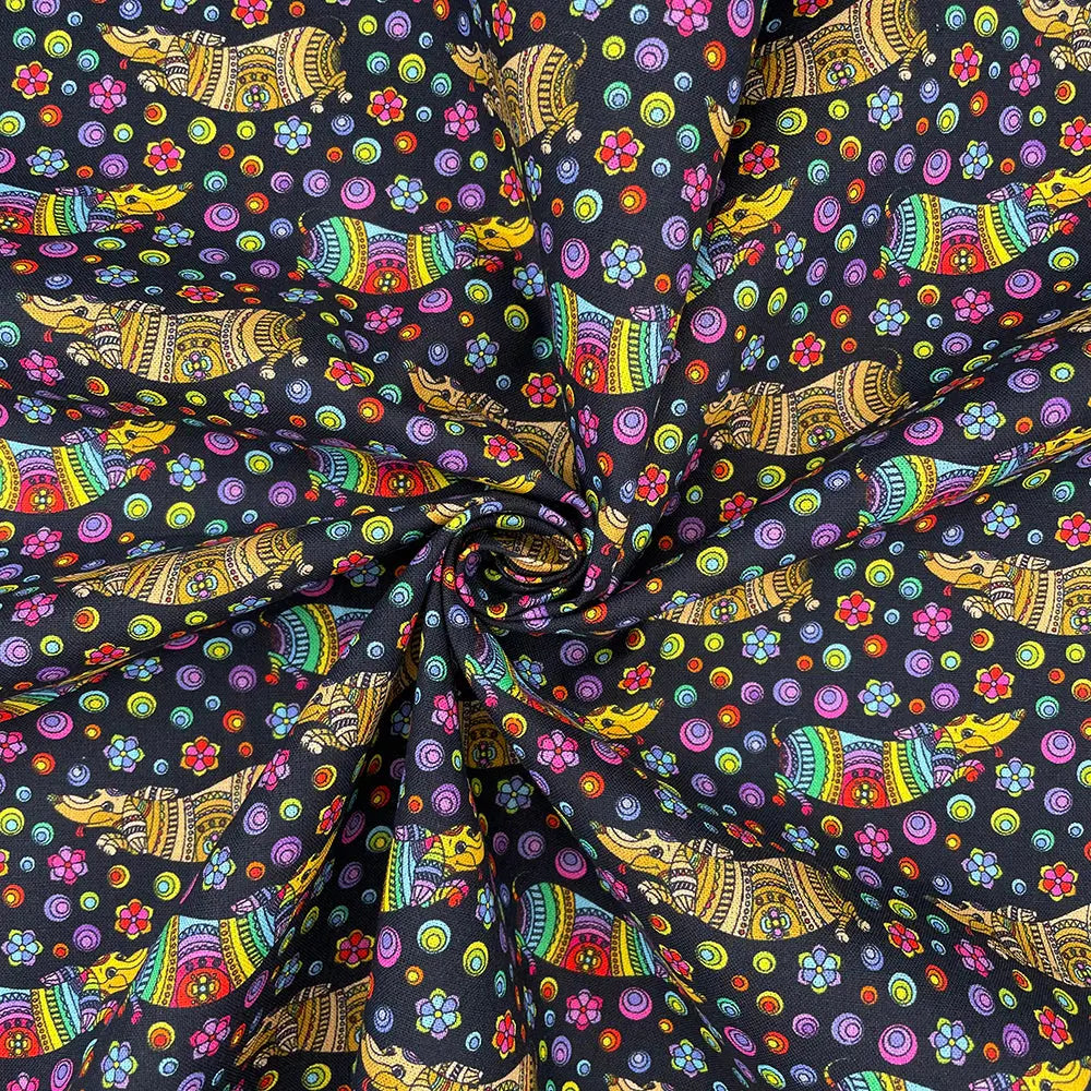 Digital Printed 100% Cotton Fabric | 150gsm 55" (140cm) Wide OEKO-TEX® Standard 100 Certified – Sold by the Meter