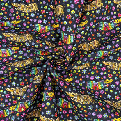 Digital Printed 100% Cotton Fabric | 150gsm 55" (140cm) Wide OEKO-TEX® Standard 100 Certified – Sold by the Meter