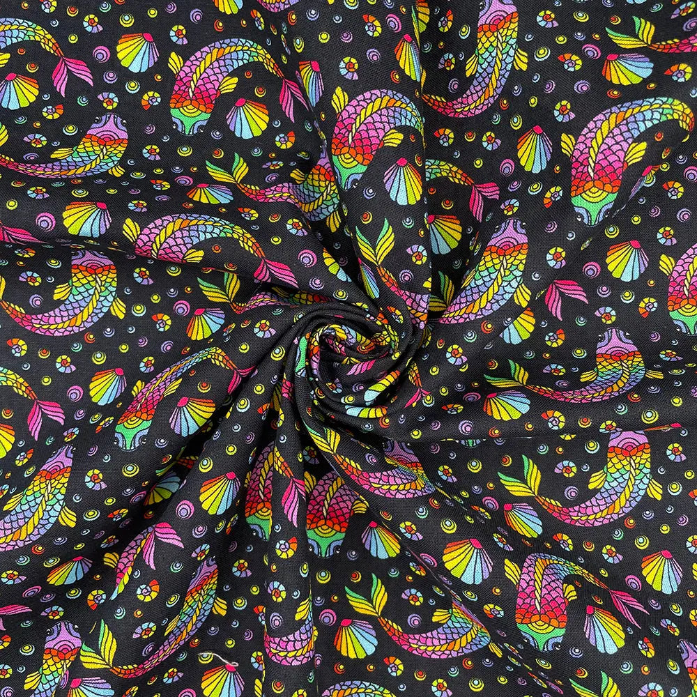 Digital Printed 100% Cotton Fabric | 150gsm 55" (140cm) Wide OEKO-TEX® Standard 100 Certified – Sold by the Meter