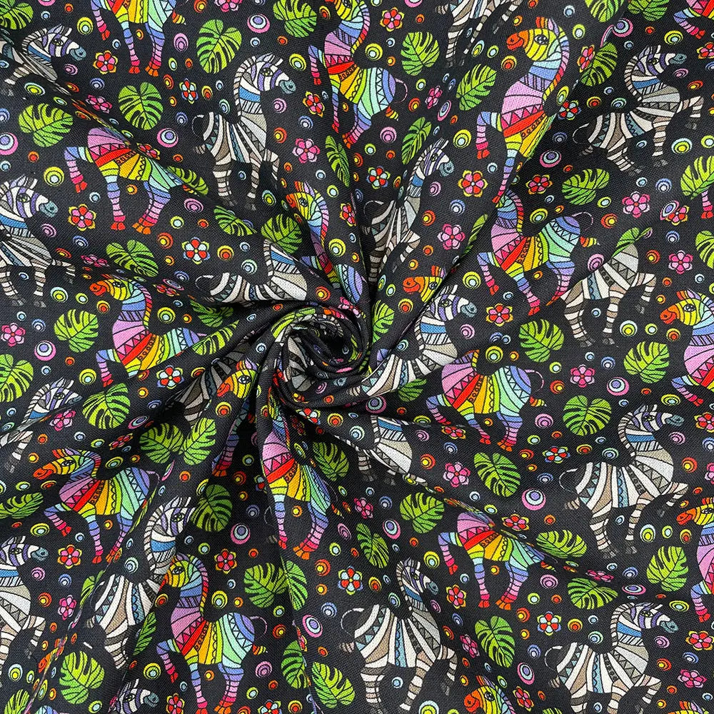 Digital Printed 100% Cotton Fabric | 150gsm 55" (140cm) Wide OEKO-TEX® Standard 100 Certified – Sold by the Meter