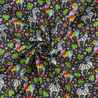 Digital Printed 100% Cotton Fabric | 150gsm 55" (140cm) Wide OEKO-TEX® Standard 100 Certified – Sold by the Meter
