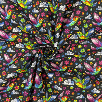 Digital Printed 100% Cotton Fabric | 150gsm 55" (140cm) Wide OEKO-TEX® Standard 100 Certified – Sold by the Meter