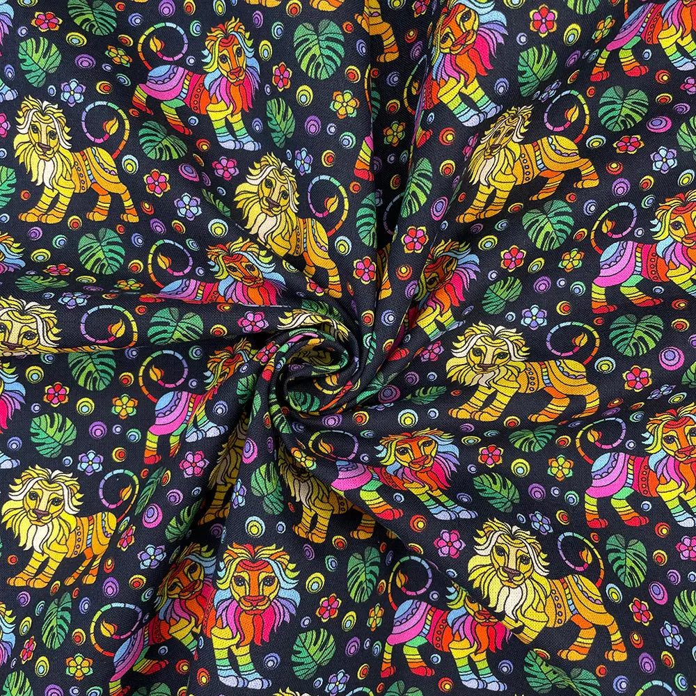 Digital Printed 100% Cotton Fabric | 150gsm 55" (140cm) Wide OEKO-TEX® Standard 100 Certified – Sold by the Meter