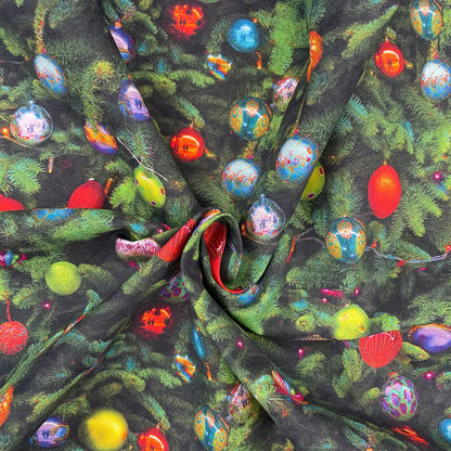 Christmas Digital Printed 100% Cotton Fabric | Festive Holiday Designs 150gsm 55" (140cm) Wide – Sold by the Meter