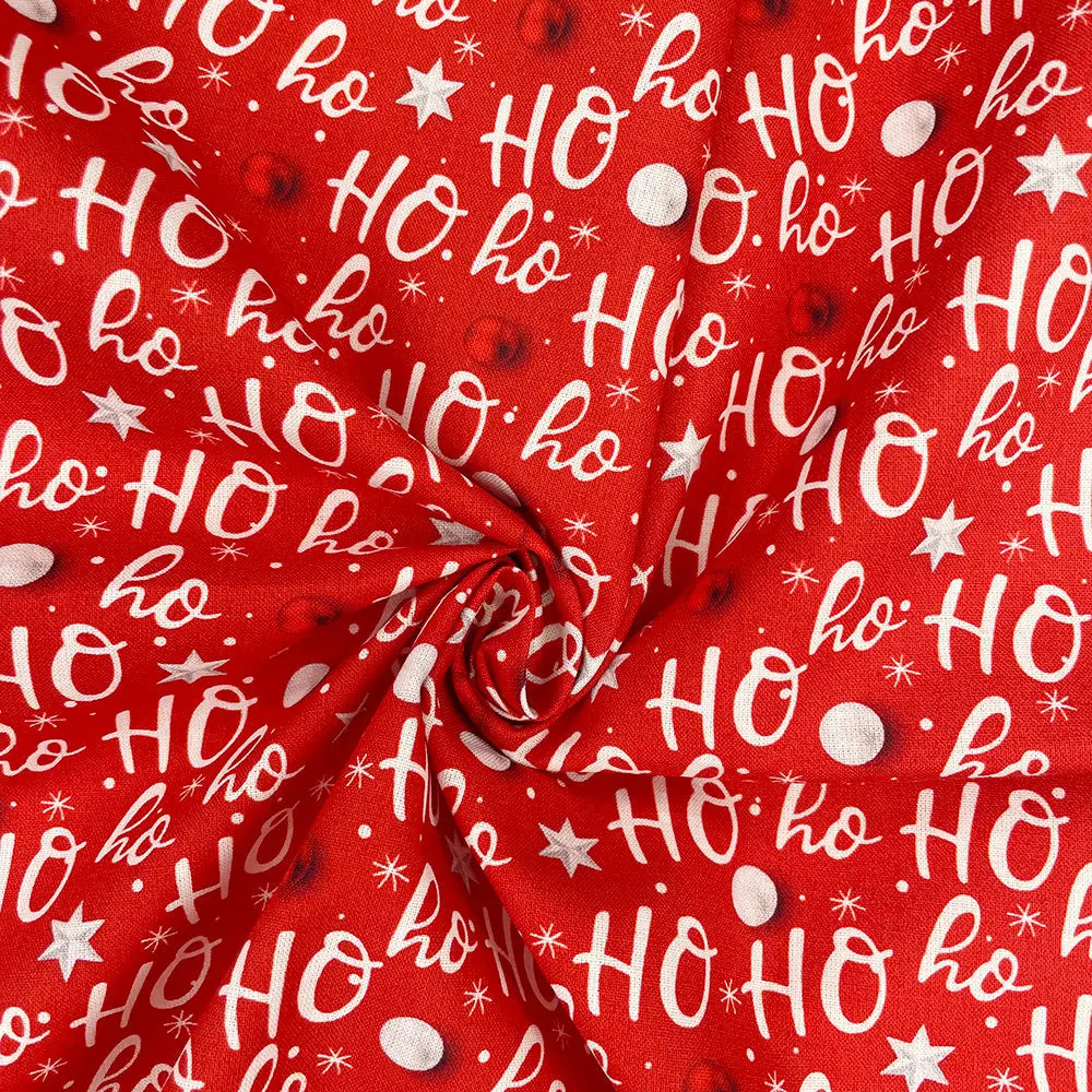 Christmas Digital Printed 100% Cotton Fabric | Festive Holiday Designs 150gsm 55" (140cm) Wide – Sold by the Meter